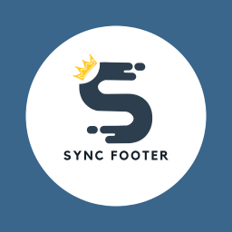 Sync Footer Widget icon