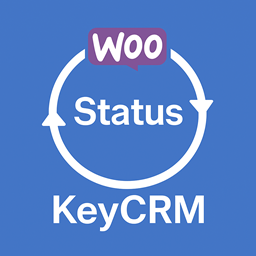 Synchronization status for KeyCRM icon