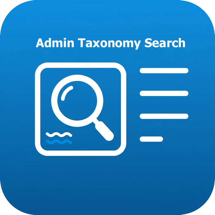 Taxonomy Admin Search icon