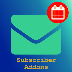 Subscriber Addons for The Events Calendar icon