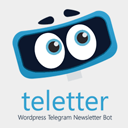 Teletter Telegram Newsletter icon