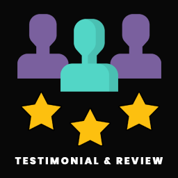 Testimonial & Review icon