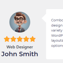Testimonial – Testimonial Slider, Reviews Slider, Testimonial By AI icon