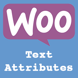 Text Attributes for WooCommerce icon
