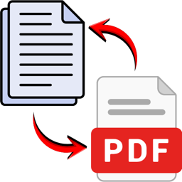 TextToPdfNet – Text & Web to PDF Converter icon
