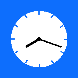 Time.now Clock Widget icon