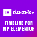 Timeline for WP Elementor icon