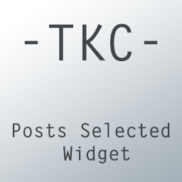 TKC Posts Selected Widget icon