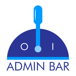 Toggle Admin Toolbar icon