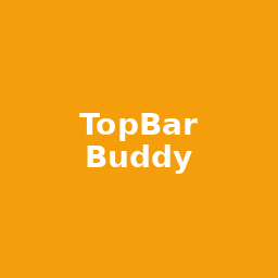 TopBar Buddy – Announcement Bar, Notification Bar and Sticky Alert Bar icon