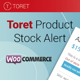 Toret Product Stock Alert For WooCommerce Lite icon