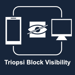 Triopsi Block Visibility icon