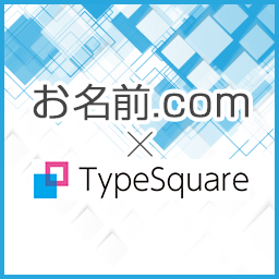 TypeSquare Webfonts for お名前.com icon