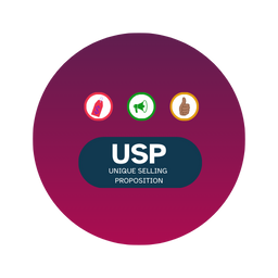 Unique Selling Propositions Top Banner icon