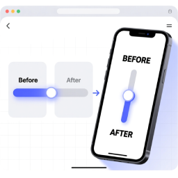 Responsive Before After Slider Block by Unique Solution icon