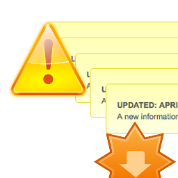 Update Message icon