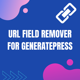 URL Field Remover for GeneratePress icon