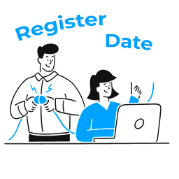 User Register Date icon