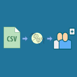 User Register From CSV icon