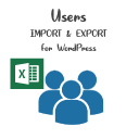 Import Users & Customers | Export Users with Excel for WordPress & WooCommerce icon