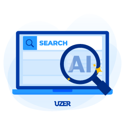 UZ AI Search icon