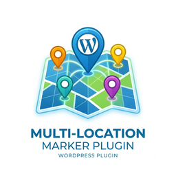 VENTI Multi Location Marker for Elementor icon