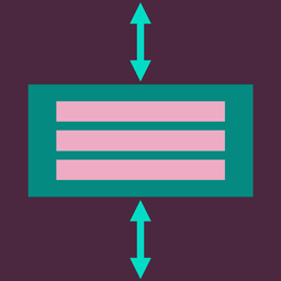 Vertical Center icon