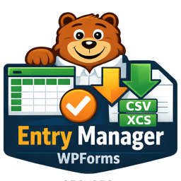 Vishavjeet Entry Manager WPForms – Manage and Export Form Entries icon