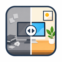 VisualCompare – Before & After Slider icon