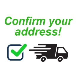 Confirm Shipping Address Before Order icon