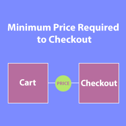 Minimum Price Required to Checkout for WooCommerce icon
