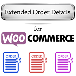 Extended Order Details for WooCommerce icon