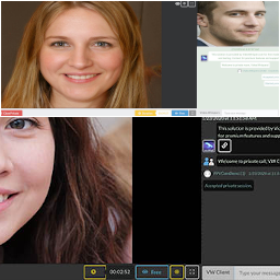 2Way VideoCalls and Random Chat – HTML5 Webcam Videochat icon