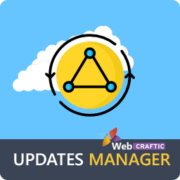 Disable Updates – Updates Manager, Disable Automatic Updates, Disable All Updates icon