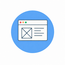 Website Mockup Template icon