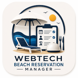 Webtech Beach Reservation Manager Lite icon