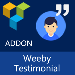 Weeby Testimonial – WPBakery Addons icon
