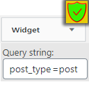 Built-in Widgets Query extend (Custom Post Types & more) icon