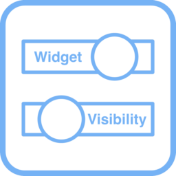 Widget Visibility Control icon