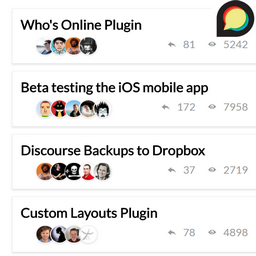 Discourse Widgets icon