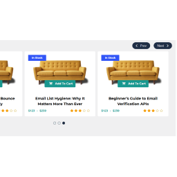 Product Slider, Product Grid, Product Masonry icon
