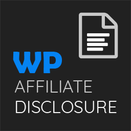 WP Affiliate Disclosure icon