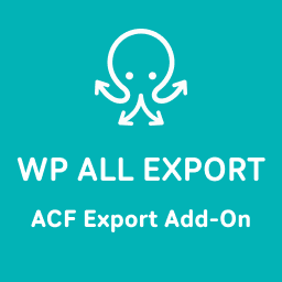 WP All Export – Export CSV, Excel, XML for ACF icon