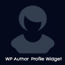 WP Author Profile Widget icon