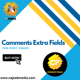 Comments Extra Fields For Post,Pages and CPT icon