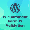 WP Comment Form Js Validation icon