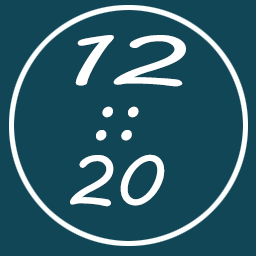 Wp Digital clock icon