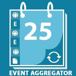 WP Event Aggregator: Import Eventbrite events, Meetup events, social events and any iCal Events into Event Calendar icon