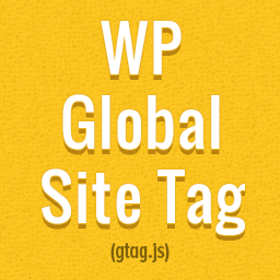 WP Global Site Tag icon