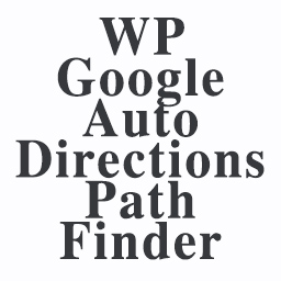 WP Google Auto Directions Path Finder icon